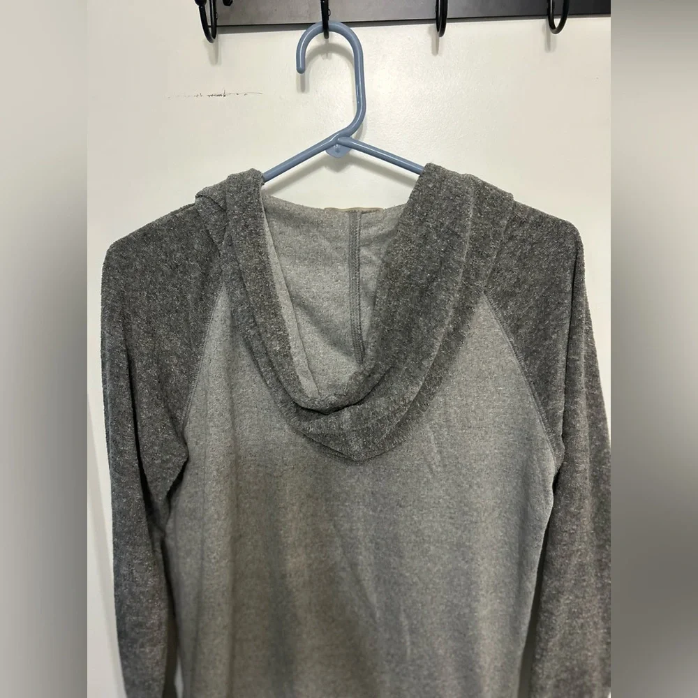 Marine Layer Terry Cloth Reglan Zip-Up Hoodie